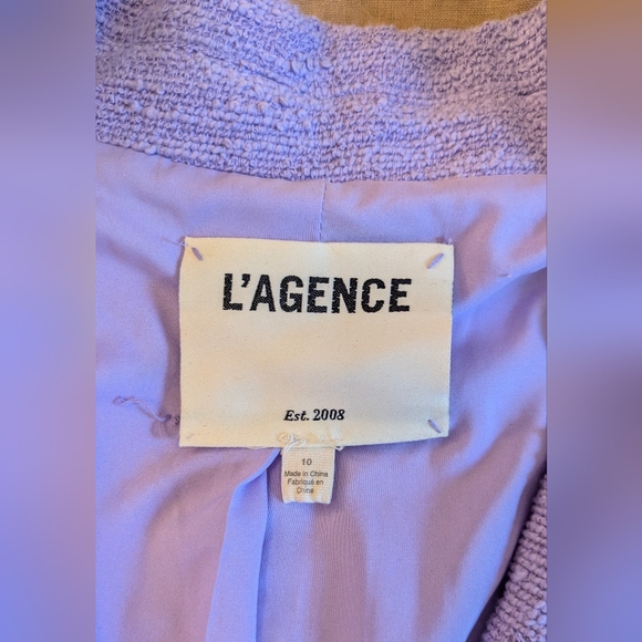 L'Agence Brooke Double-Breasted Crop Blazer - Picture 13 of 14